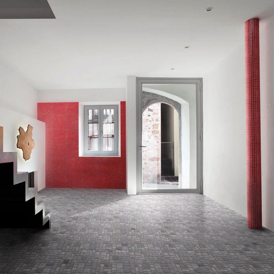 Bati-Orient-12-x-12-Ancient-Matte-Cubic-Opus-Marble-Mosaic-Dark-Grey