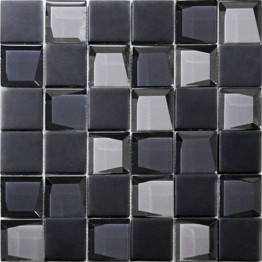 Bati Orient 12" x 12" Linear Glass 2" Mosaic