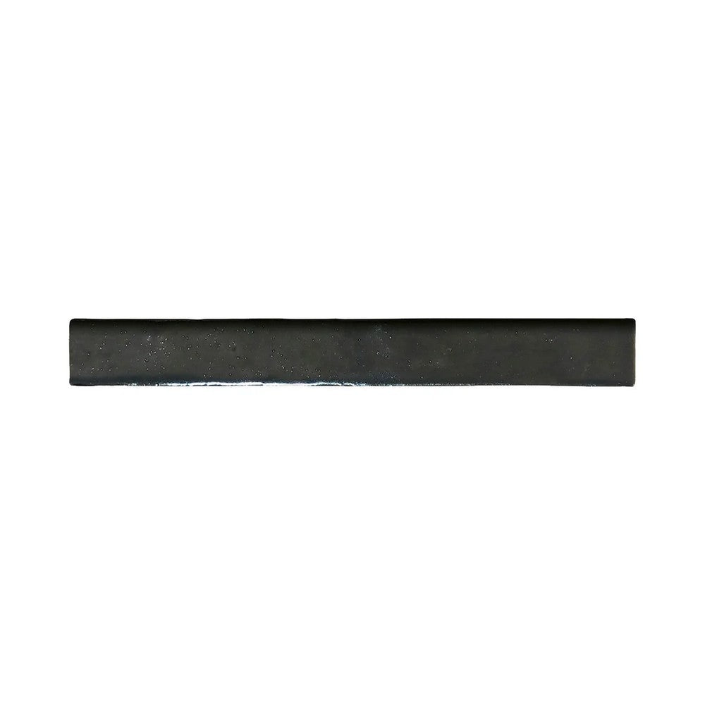 Lungarno 1" x 8" Marrakesh Pressed Glossy Ceramic Wall Bullnose