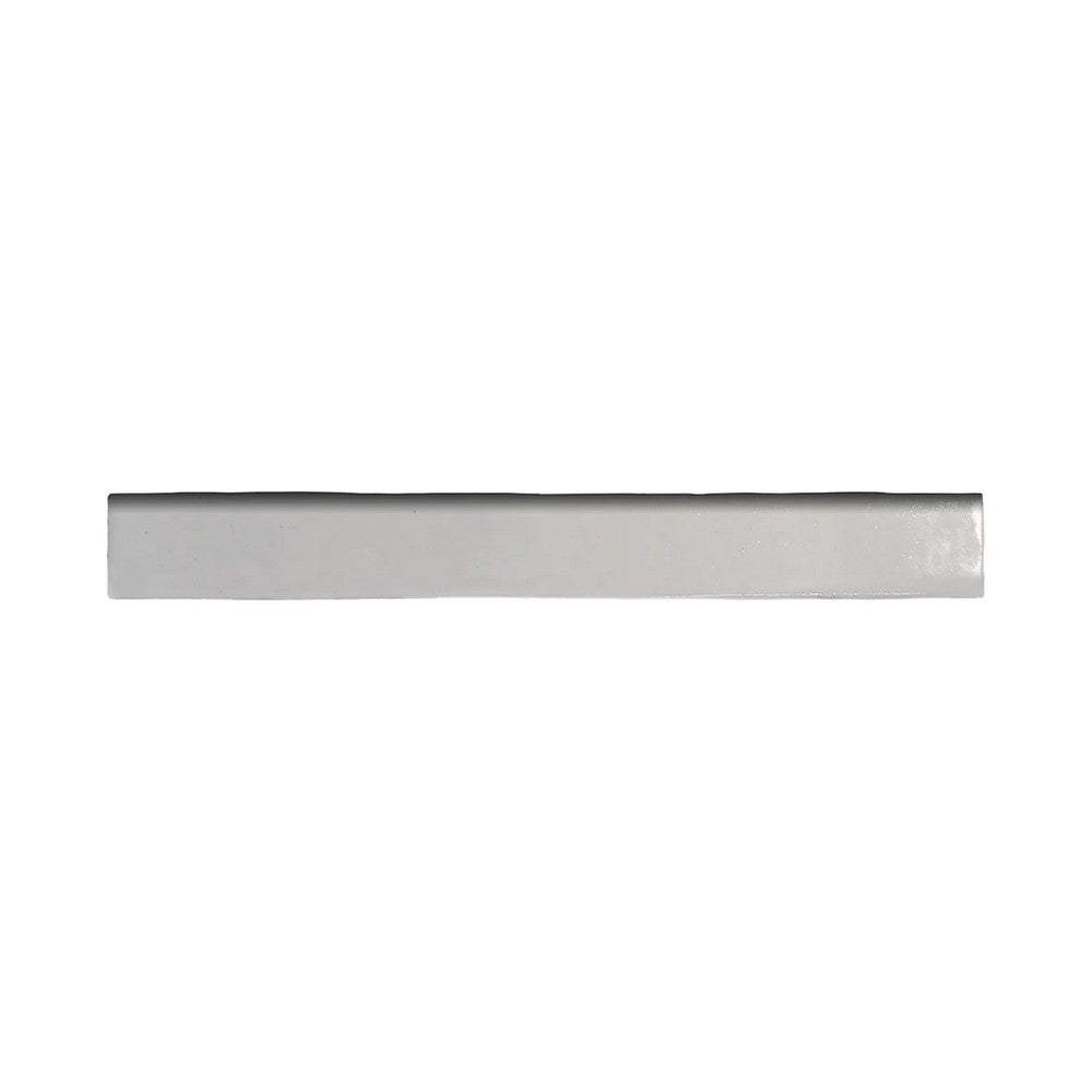 Lungarno 1" x 8" Marrakesh Pressed Glossy Ceramic Wall Bullnose