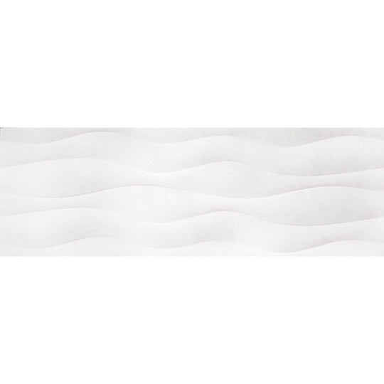 MiR Matrix 12" x 36" Satin Ceramic Wave Tile