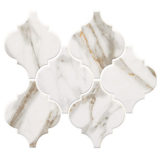 Marazzi Marble Obsession 6" Matte Arabesque Wall Tile