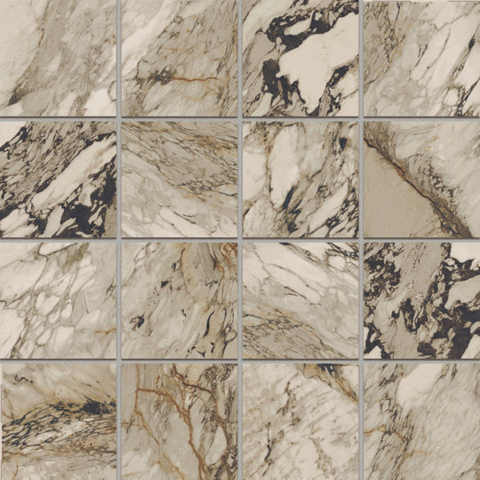Crossville 12" x 12" Marblique Unpolished Porcelain 3" Mosaic