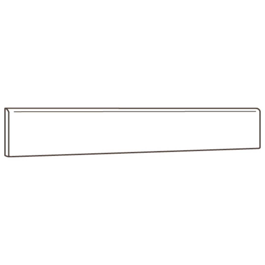 Crossville 4" x 24" Marblique Unpolished Porcelain Bullnose