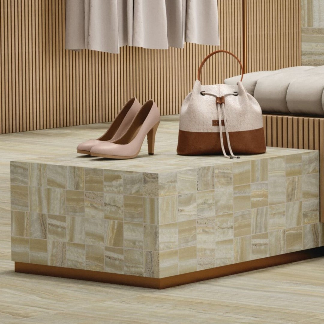 Crossville-12-x-12-Marblique-Unpolished-Porcelain-3-Mosaic-Onice-Verde