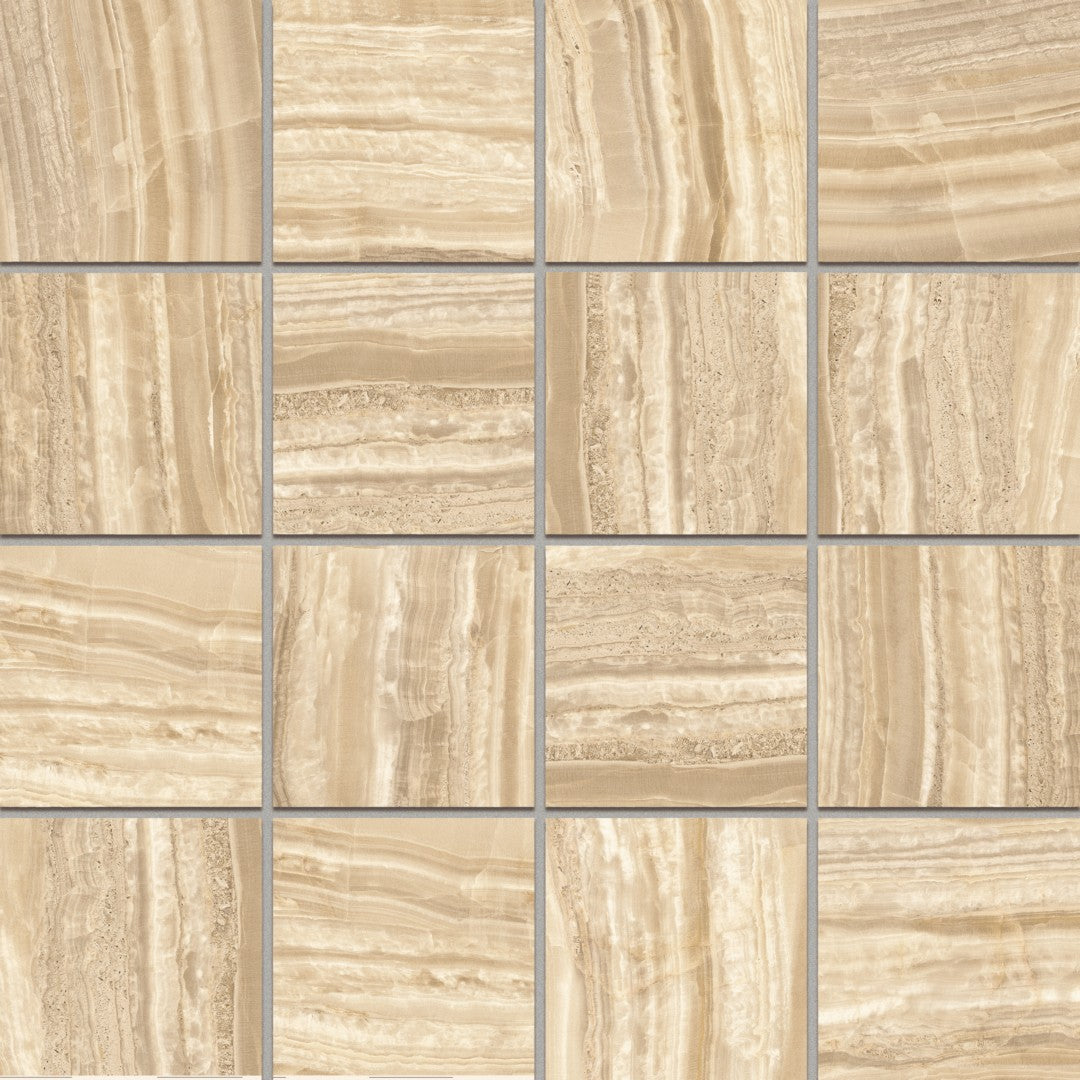 Crossville 12" x 12" Marblique Unpolished Porcelain 3" Mosaic