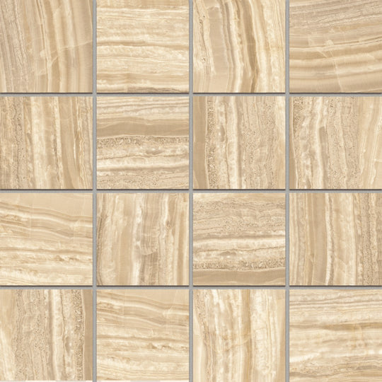 Crossville 12" x 12" Marblique Unpolished Porcelain 3" Mosaic