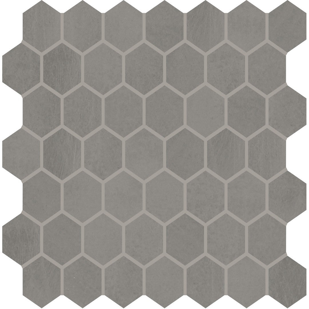 Marazzi Moroccan Concrete 12" x 14" Hexagon Mosaic