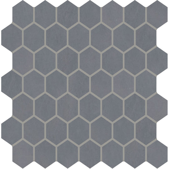 Marazzi Moroccan Concrete 12" x 14" Hexagon Mosaic