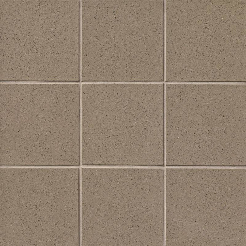 Bedrosians Metropolitan 6" x 6" Honed Ceramic Quarry XA Abrasive Field Tile