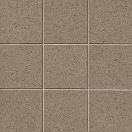 Bedrosians Metropolitan 6" x 6" Honed Ceramic Quarry XA Abrasive Field Tile