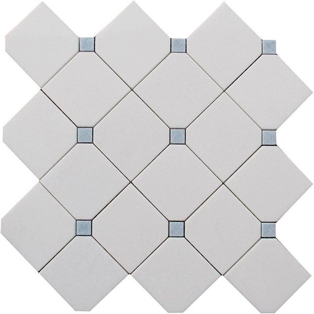 MiR Mykonos 11.4" x 11.4" Polished Marble Mosaic