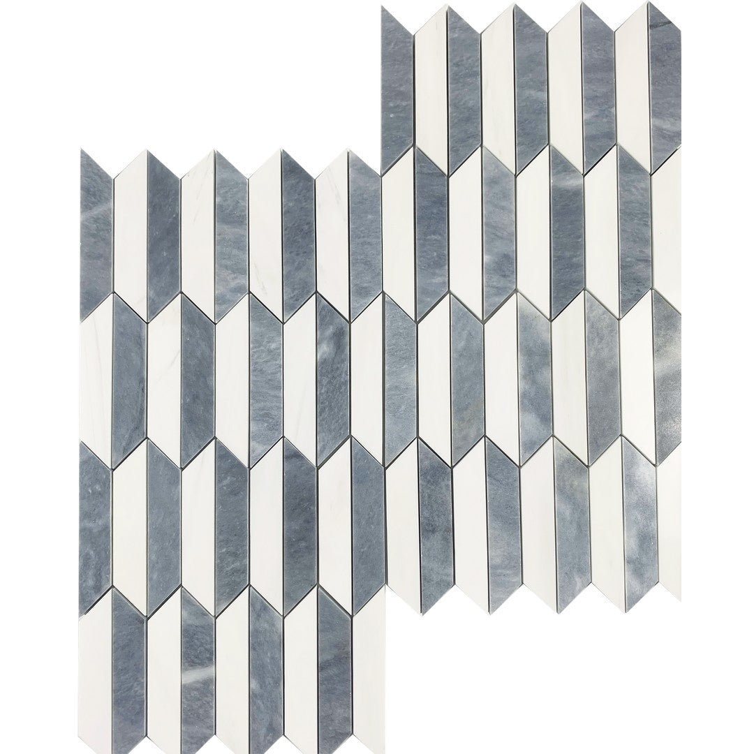 Tesoro-10.75-x-11-Waterjet-Picket-Natural-Stone-Mosaic-Dolomite-Ocean-Gray