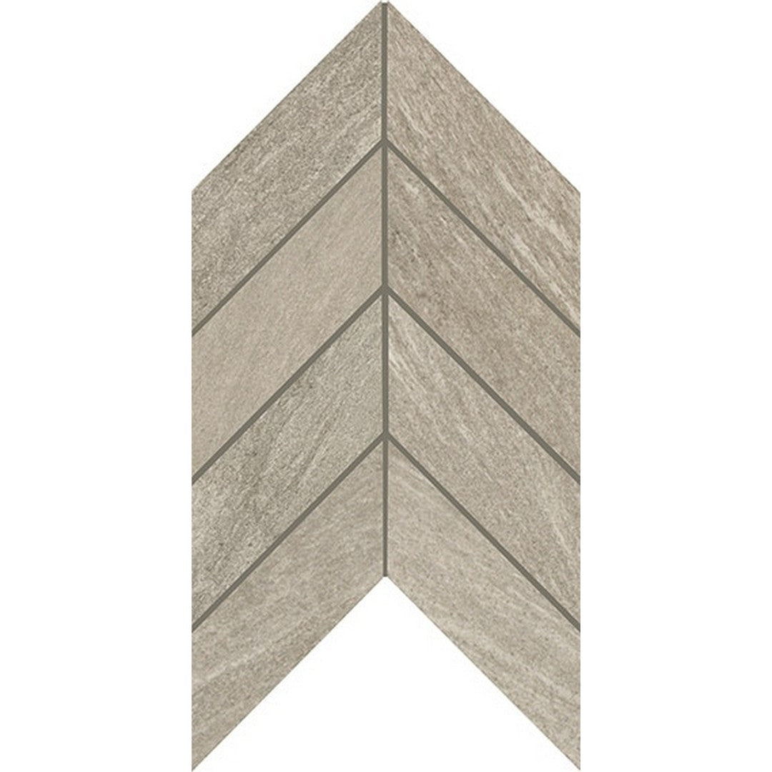 American Olean 7.44" x 14.44" Montesano Matte Porcelain Chevron Mosaic