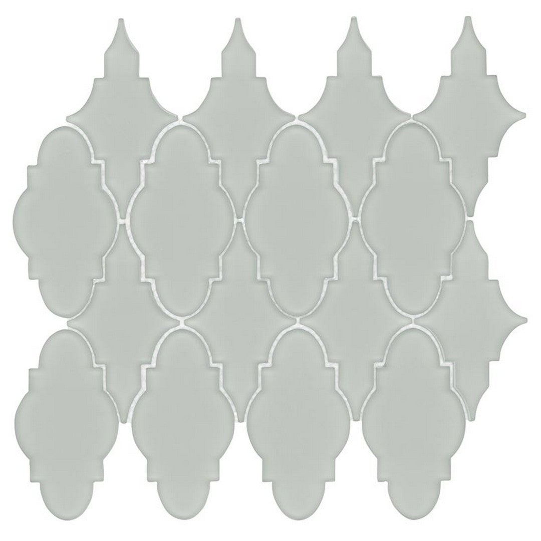 Maniscalco Simpson Desert 13" x 11.2" Matte Glass Trellis Mosaic