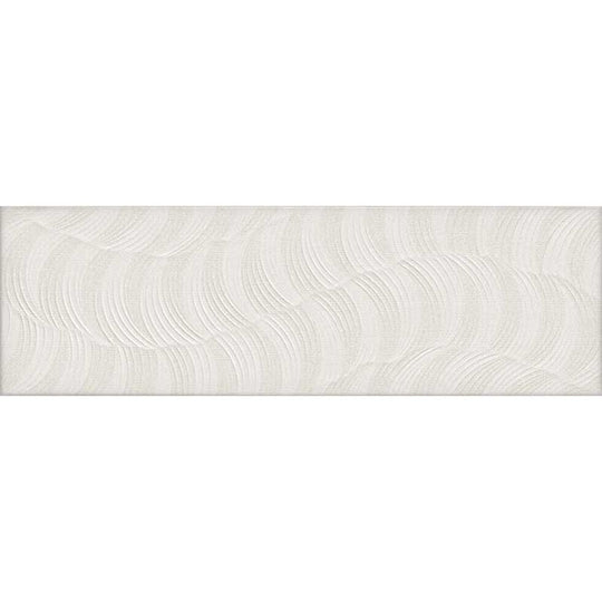 MiR Movement 12" x 40" Matte Ceramic Deco Tile