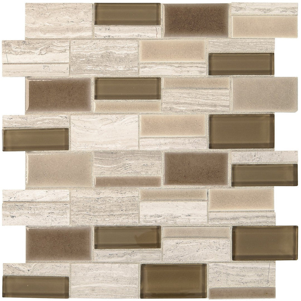 Marazzi Midpark Mosaics 3" x 3" Rectangle Mosaic