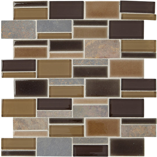 Marazzi Midpark Mosaics 3" x 3" Rectangle Mosaic