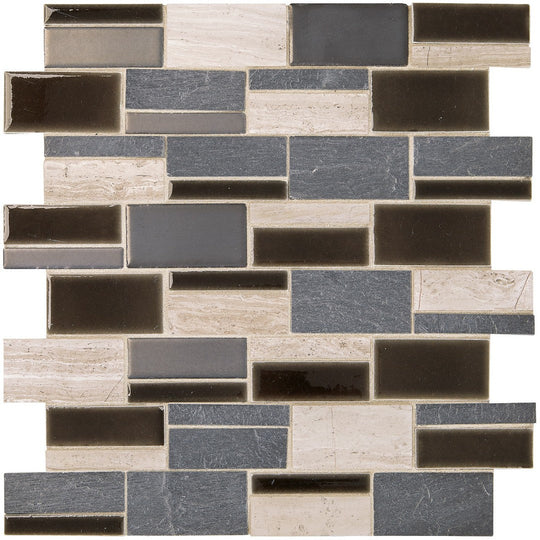 Marazzi Midpark Mosaics 3" x 3" Rectangle Mosaic