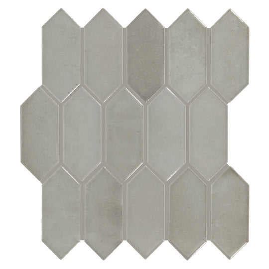 Daltile-Miramo-11-x-12-Glossy-Ceramic-2x5-Picket-Microban-Mosaic-Sand