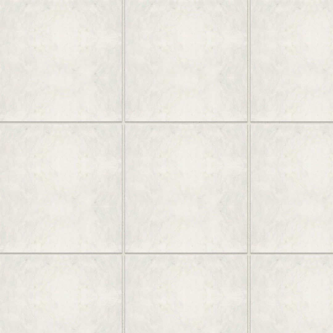 Bedrosians Marble Iceberg White 18" x 18" Floor & Wall Tile