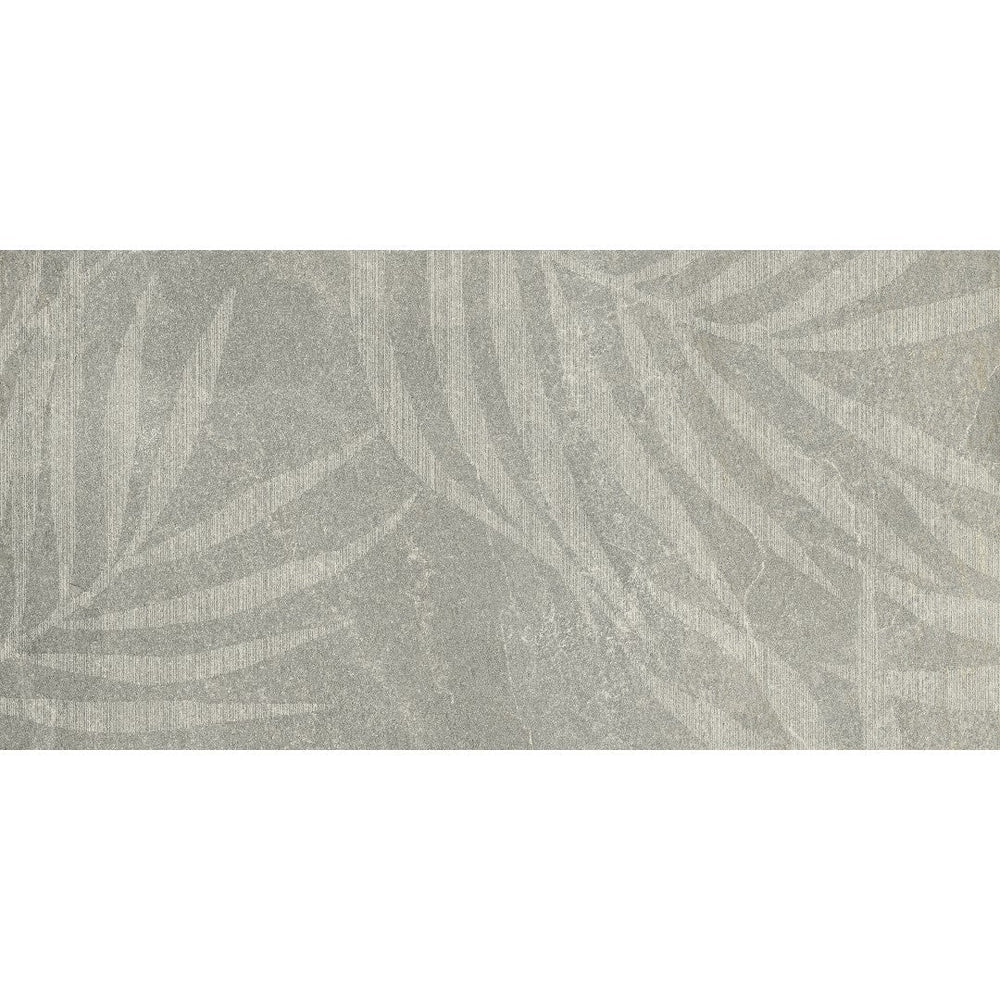 Marca Corona 24" x 48" Arkiquartz Grip Porcelain Deco Leaf Tile