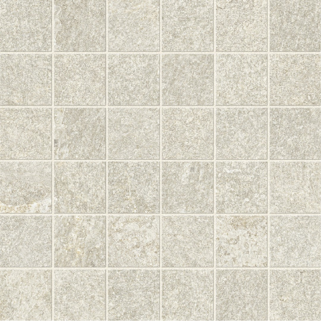 Marca Corona 12" x 12" Arkiquartz Natural Porcelain 2" Mosaic