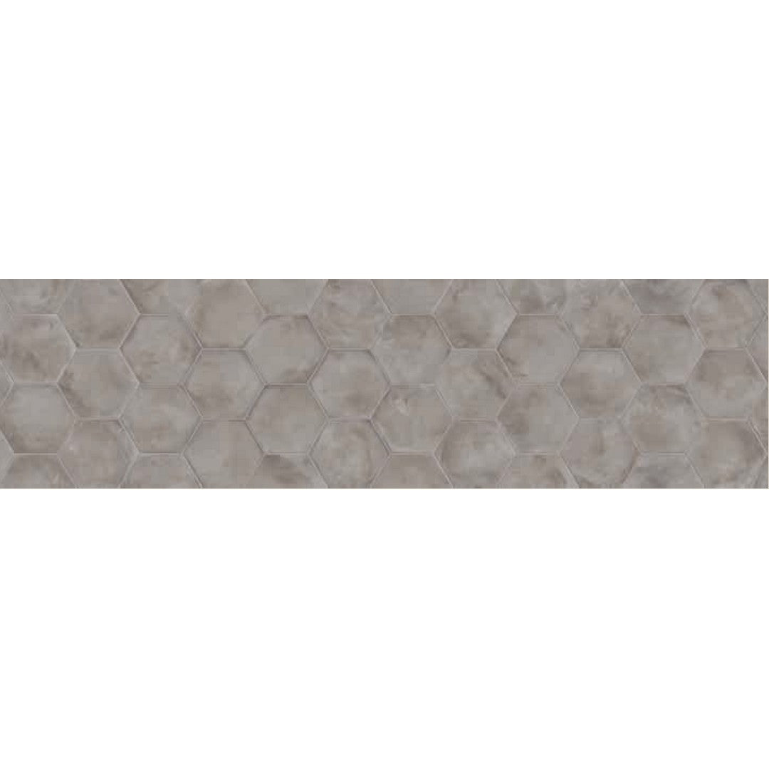 Marca-Corona-10-x-8.5-Terra-Matte-Hexagon-Porcelain-Tile-Antracite