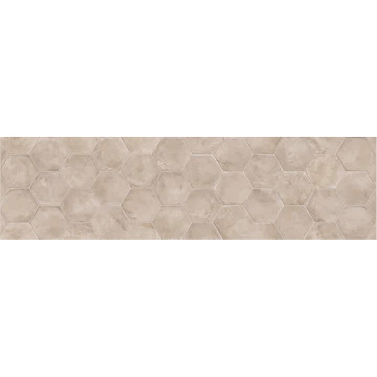 Marca-Corona-10-x-8.5-Terra-Matte-Hexagon-Porcelain-Tile-Grigio