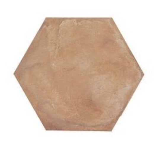 Marca Corona 10" x 8.5" Terra Matte Hexagon Porcelain Tile