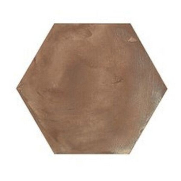 Marca Corona 10" x 8.5" Terra Matte Hexagon Porcelain Tile