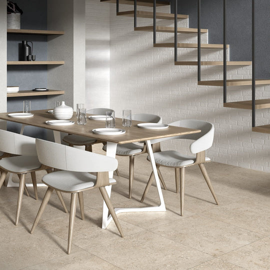 Tesoro-24-x-24-Shellstone-Rectified-Matte-Porcelain-Tile-Amber