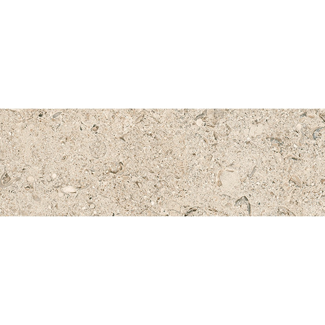 Tesoro 4" x 12" Shellstone Rectified Matte Porcelain Tile