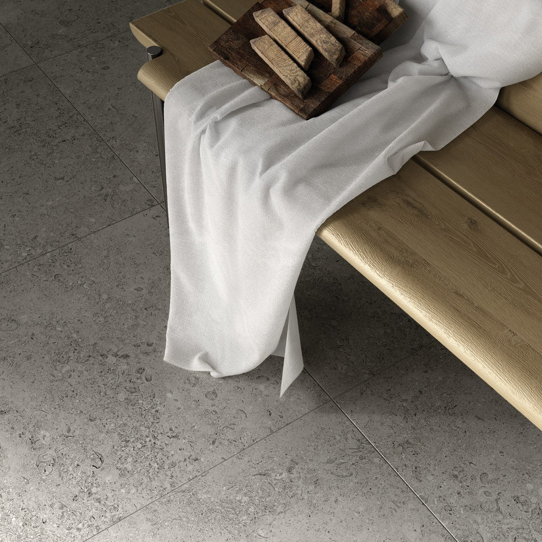 Tesoro-24-x-24-Shellstone-Rectified-Matte-Porcelain-Tile-Grey