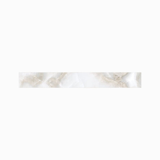 Milestone 3" x 24" Onyx Matte Porcelain Bullnose