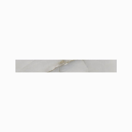 Milestone 3" x 24" Onyx Polished Porcelain Bullnose