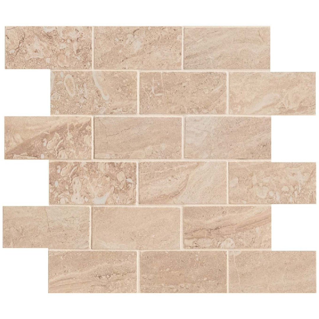 MS International 12" x 12" Aria Polished Porcelain Mosaic