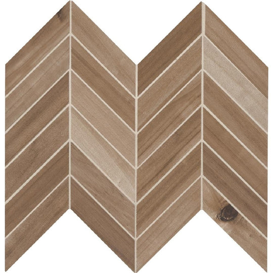 MS International 12" x 15" Havenwood Matte Porcelain Mosaic