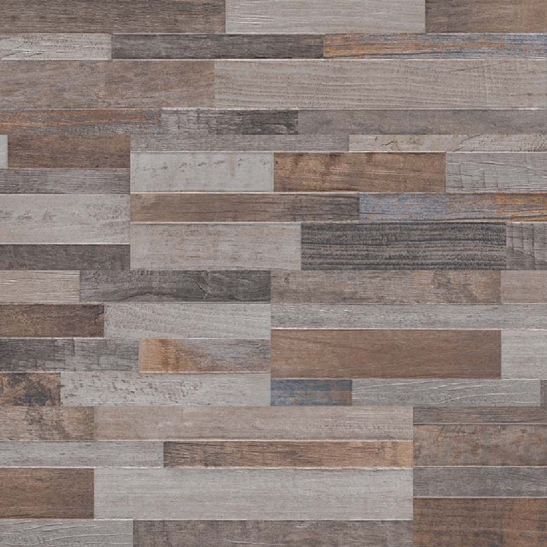 MS International 6" x 24" Dekora Matte Stacked Stone Porcelain Ledger Panel