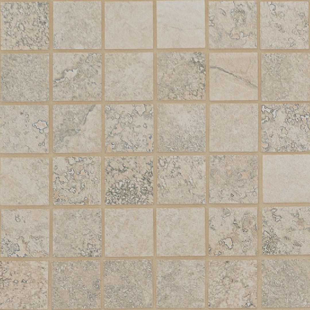 MS International 12" x 12" Legend Matte Porcelain 2" Mosaic