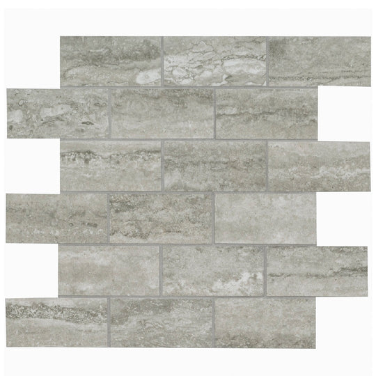 MS International 12" x 12" Veneto Polished Porcelain Mosaic