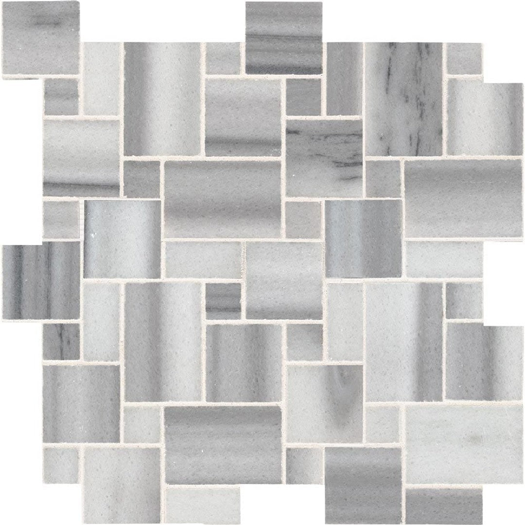 MS International 12" x 12" Specialty Shapes Marble Mosaic