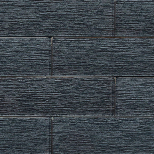 MS International 3" x 9" Glacier Blue Glass Wall Tile