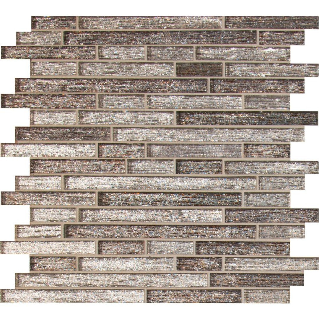 MS International 11.81" x 11.81" Luxe Glass Mosaic