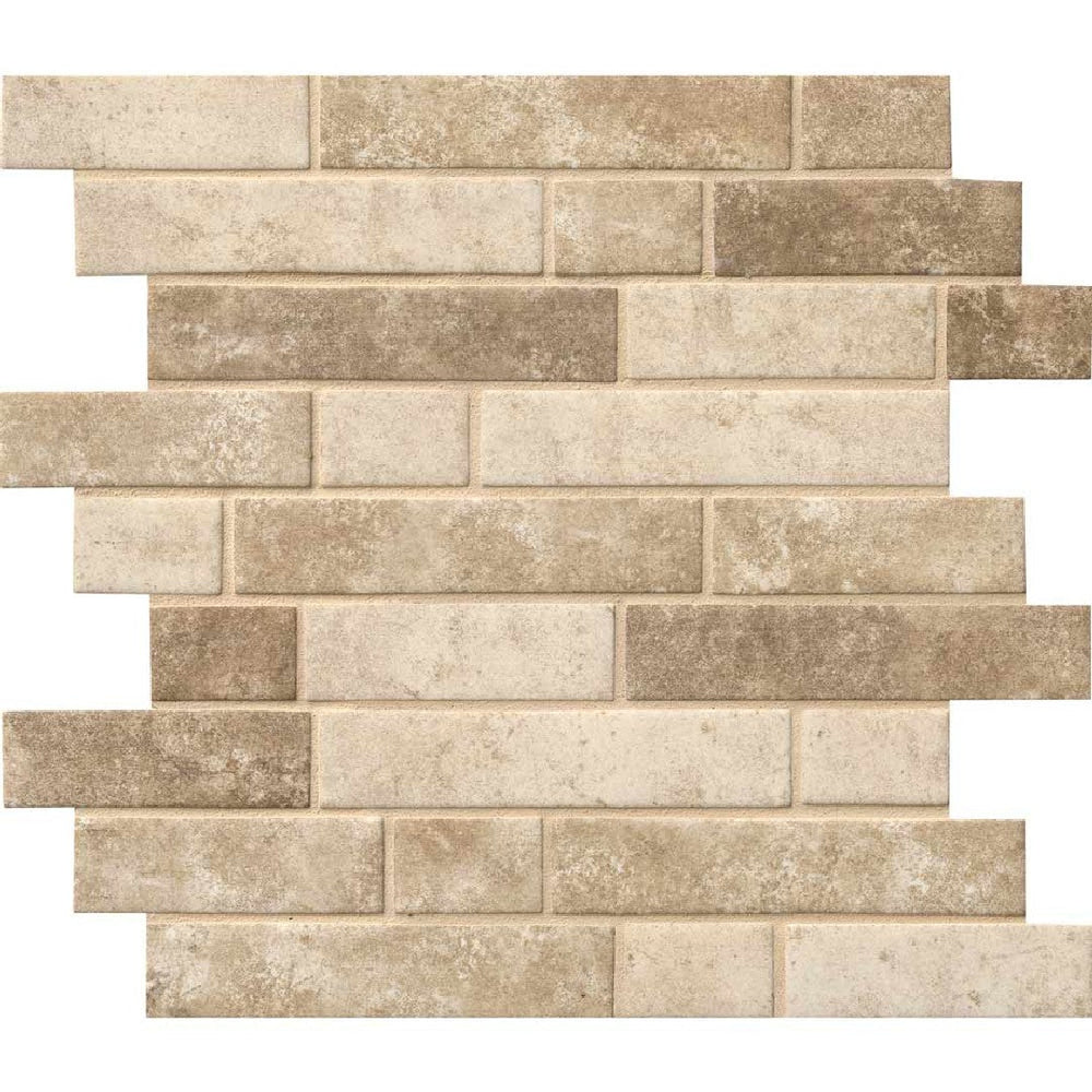 MS International 11.81" x 11.81" Sandhills Linear Glass Mosaic