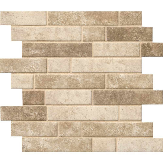 MS International 11.81" x 11.81" Sandhills Linear Glass Mosaic