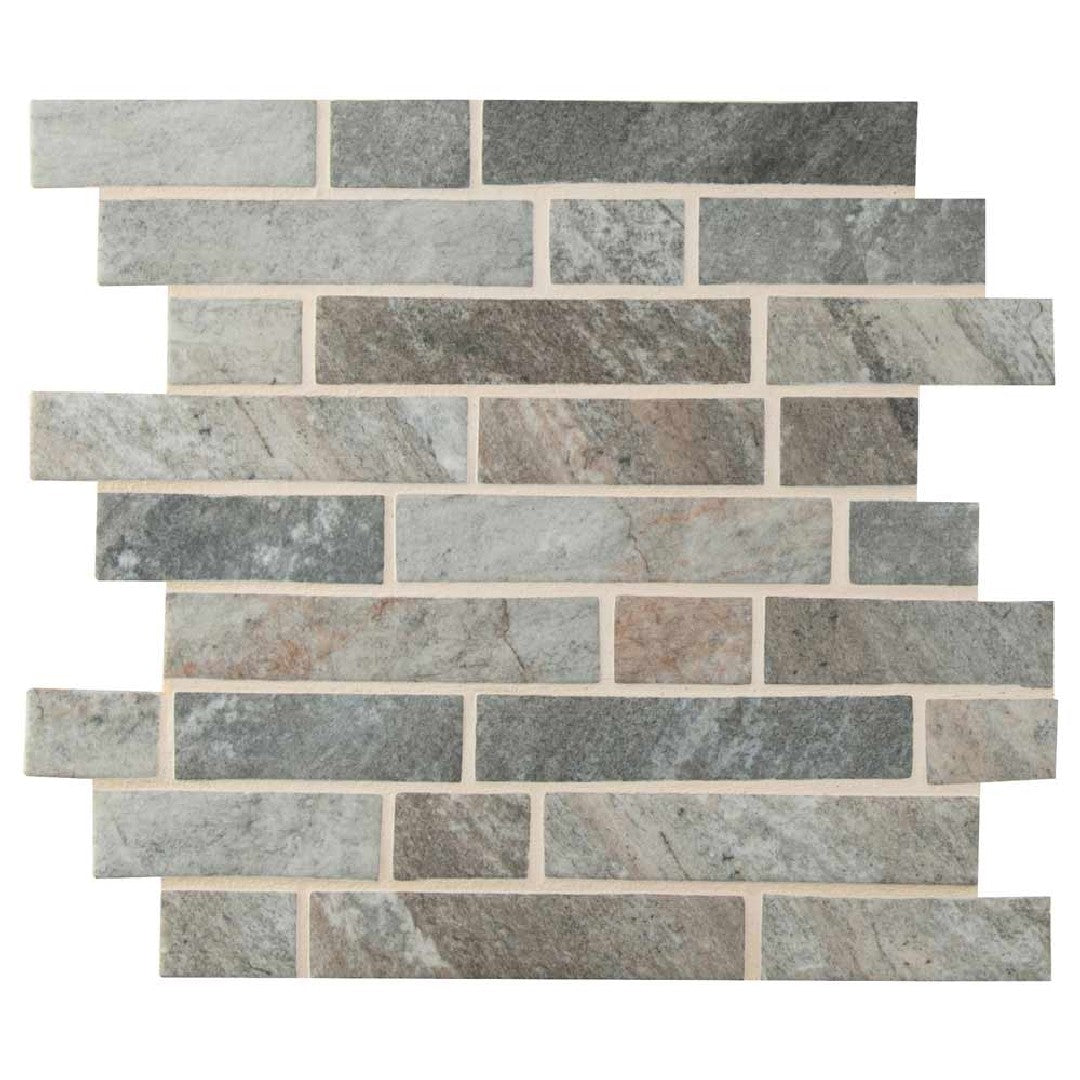 MS International 11.81" x 11.81" Stonella Linear Glass Mosaic