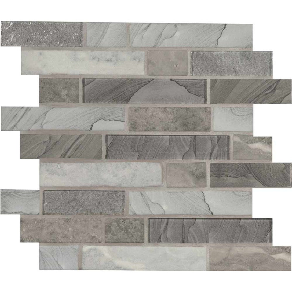 MS International 11.81" x 11.81" Tarvos Glass Mosaic
