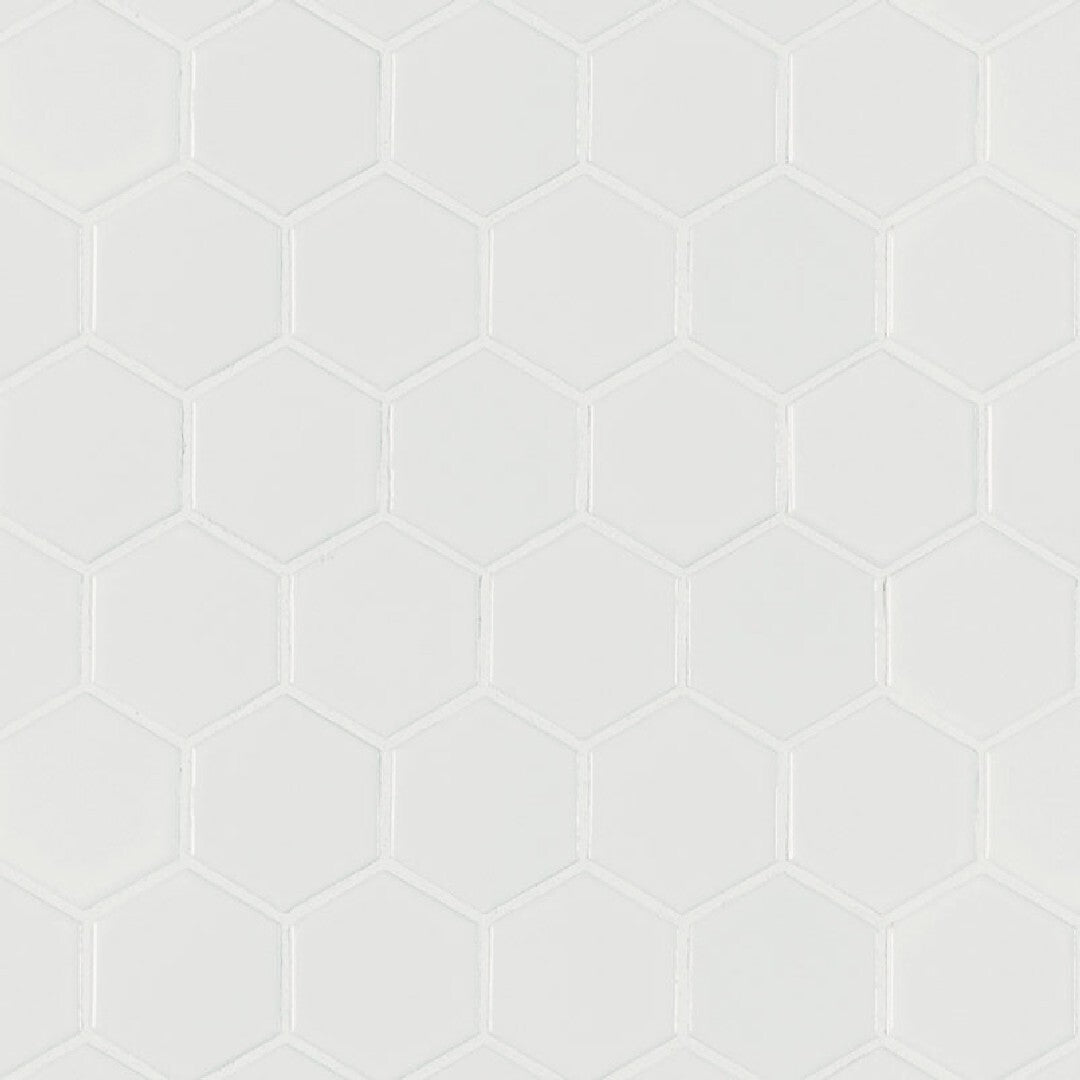 MS International 11.02" x 12.6" Domino Matte Porcelain Mosaic