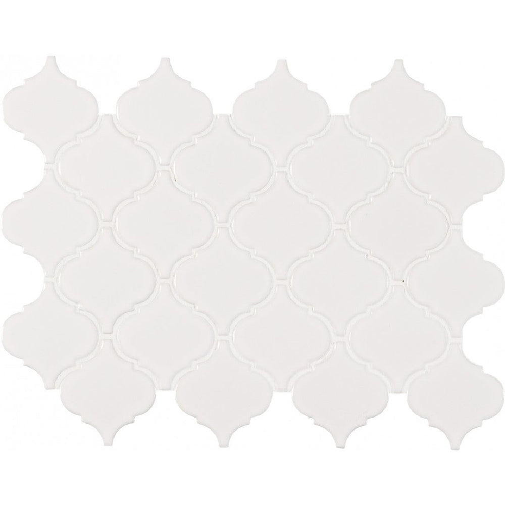 MS International 9.84" x 10.63" Specialty Shape Matte Porcelain Mosaic